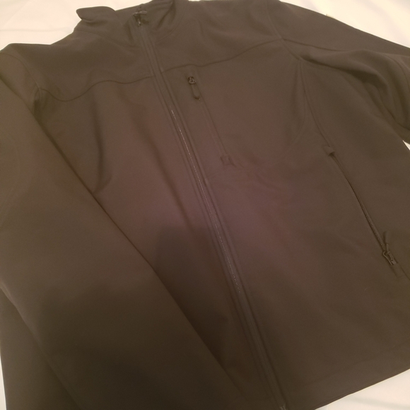 Guess Men's Charcoal Lightweight Rain Jacket - Picture 3 of 3